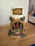 Vintage Easter Bunny Village Pillar Candle Holder Abc 41284 Resin Box. Fixed Price $15.00.