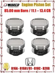 Wiseco 85.00 Mm 11.7 - 13.4 Cr Engine Piston Set For Honda B16A B18A1 B18C B20B. Fixed Price $831.99.