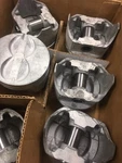 Sealed Power Pistons H345NP Std, Set Of 6 Trw L3022F. Fixed Price $75.00.