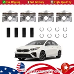 G4NH 2.0L Engine Pistons & Rings Kit 2017-22 Hyundai Elantra Kia Forte Soul. Fixed Price $89.99.