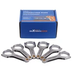 6X H-beam Forged EN24 4340 Connecting Rods ARP2000 Bmw N55B30 S55B30 144.3MM. Fixed Price $559.98.