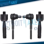 Front Inner & Outer Tie Rods For Volkswagen Passat Audi A4 A6 A8 Allroad Quattro. Fixed Price $45.72.