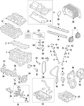 Genuine Volvo Piston Ring Set 32240863. Fixed Price $127.62.