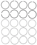 Engine Piston Ring Set Mahle 41866CP.030. Fixed Price $51.29.