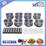 8PCS Pistons & Rings Std 9.3:1 For Audi RS6 C7 RS7 S8 4.0 Tfsi Ctf 079107066EP. Fixed Price $449.99.