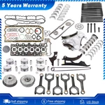 Engine Overhaul Pistons Gasket Kit For Bmw N54 3.0L 335I E90 E92 E88 E60 E71 F02. Fixed Price $204.59.