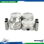 Dnj P434 Std. Complete Piston Set For 99-01 Mazda Protege 1.6L L4 Dohc 16V. Fixed Price $92.14.