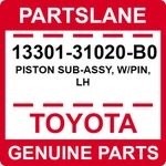 13301-31020-B0 Toyota Oem Genuine Piston Sub-assy, W/pin, Lh. Fixed Price $38.91.