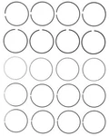 Engine Piston Ring Set Mahle 41874CP. Fixed Price $55.79.