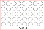 Piston Ring Set-ohv, Ford, 16 Valves Enginetech, Inc. C40538-040. Fixed Price $89.13.