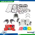 Dnj EK212 Engine Rebuild Kit For 90-95 Acura Integra 1.8L Dohc 16V B18A1 B18B1. Fixed Price $303.04.
