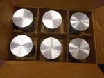 Nos Silvolite Pistons SET/6 For 1960-87 Chrysler Dodge Plymouth 170 198 225 Std. Fixed Price $139.99.