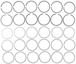 Engine Piston Ring Set Mahle 41683. Fixed Price $101.59.