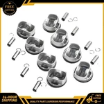 8X Pistons Rings Set 20MM For Vw Touareg Audi S5 A6 A8 Q7 4.2 079107065DC. Fixed Price $298.30.