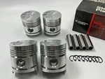 (4) Federal Mogul P9082P Engine Piston Std Isuzu C201 Diesel (thermo-king). Fixed Price $166.49.