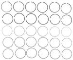 Engine Piston Ring Set Mahle 41708. Fixed Price $78.26.