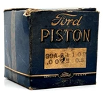 1932 33 34 35 36 Ford Flathead V8 Piston 99A-6110B .0025 Oversized Fomoco Nos/r. Fixed Price $34.99.