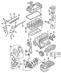 Genuine Mitsubishi Bearings 1115A102. Fixed Price $11.70.