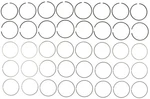 Mahle 51785CP.020 Engine Piston Ring Set. Fixed Price $80.53.
