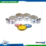 Dnj PRK223 Piston And Ring Kit For 93-96 Honda Prelude 2.2L L4 Dohc 16V H22A1. Fixed Price $160.54.