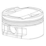 Pistons CPT14-061521C & Ring Kit Set Of 89.5MM Bore Size. Fixed Price $1001.76.