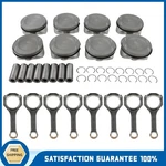 8PCS Piston & Rings Con Rods Kit For Mercedes-benz G63 S63 W212 W463 M157 5.5L. Fixed Price $519.20.