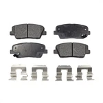 Rear Semi-metallic Disc Brake Pads For Kia Sedona Hyundai Genesis Coupe Borrego. Fixed Price $43.05.