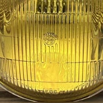 Ge 4412A Amber Glass Fog 5-3/4" Round 12V Sealed Headlight. Fixed Price $8.00.