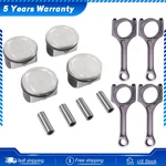 G4KE 2.4L Engine Pistons Rings Kit & Connect Rod For Hyundai Sonata Kia Sportage. Fixed Price $71.43.