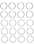Enginetech Piston Ring Set For 1 .50MM .020IN Oversize. Fixed Price $55.99.