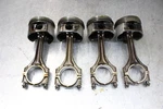1996-1999 Bmw M44 4-CYL Engine Piston And Connecting Rod Set E36 Z3 Oem LM62. Fixed Price $179.99.