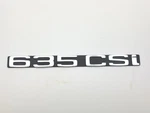 Bmw E24 Rear Deck Lid Emblem Black Back Ground 78-84. Fixed Price $217.34.