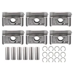 Engine Piston Set W/rings For Chrysler Dodge 2.7L V6 Dohc 98-10 5003427AA 86MM. Fixed Price $114.99.