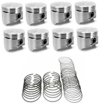 Silvolite Pistons SET/8+MOLY Rings For 1985-2002 Chrysler Dodge 318 5.2L Std. Fixed Price $265.38.