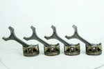 13-15 Jaguar Xf 2.0L At Rwd Oem Engine Motor Piston Connecting Rod Set. Fixed Price $238.95.