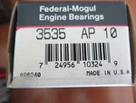 Federal Mogul 3535AP10 Connecting Rod Bearing Pair Nos (8C1-1,8C1-2). Fixed Price $9.98.
