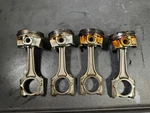 09-17 Audi 2.0L Turbo Engine Cylinder Rod & Piston Set Of 4 82L166 , 06LB. Fixed Price $199.94.