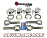 Speedfactory Notch H-beam Long Rod And Ycp Vitara Piston Combo D16 76MM Civic. Fixed Price $509.98.