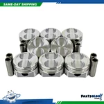 Dnj P3109 Std. Complete Piston Set For 87-95 Buick Cadillac Brougham 5.0L Ohv. Fixed Price $187.14.