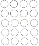 Enginetech R40054 Cast Piston Rings For 77-93 Gm/pontiac 2.5L/151 L4. Fixed Price $35.10.