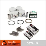 Pistons Bearings Fit 90-97 Nissan D21 Pickup 2.4L Sohc KA24E. Fixed Price $199.28.