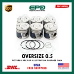Mercedes Benz OM642 Piston With Rings X6 Oversize 0.5 Fits C350 E300 3.0 Diesel. Fixed Price $494.99.