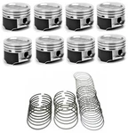 Silvolite Hypereutectic Dish Pistons+cast Rings 1977-1997 Ford 5.8L 351W 020. Fixed Price $248.28.