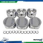 Dnj P655 Standard Size Complete Piston Set For 01-04 Nissan 3.3L Sohc. Fixed Price $232.74.