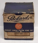 Nos 1940-48 Packard Piston Ring Set 354720 Cyl One-sixty, One-eighty, Clipper. Fixed Price $75.00.