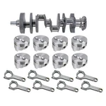 Forged Sb Fits Chevy Rotating ASSEMBLY-395 .400 DOME-350 MAIN-6 ROD-.060 Os. Fixed Price $2696.99.
