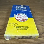 Nos Hastings 5663 .020 Piston Ring Set Fits Amc Buick Chevy Missing 1. Fixed Price $19.99.
