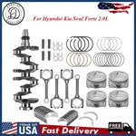 Crankshaft Connecting Rod Piston & Rings Hyundai Kia Soul Forte 2.0L G4NC. Fixed Price $75.77.