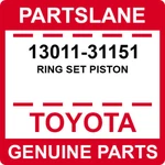 13011-31151 Toyota Oem Genuine Ring Set Piston. Fixed Price $148.56.