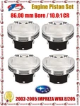 Je 92.00 Mm Bore Std Oversize 8.5:1 Cr Piston Set For 02-05 Subaru EJ205 Wrx. Fixed Price $899.99.